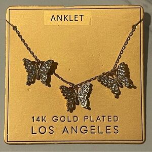 14k Gold Plated Anklet